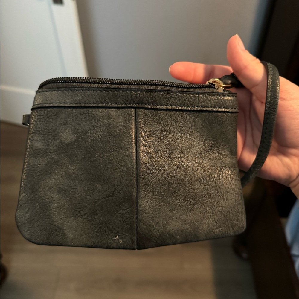 Leather hand purse
